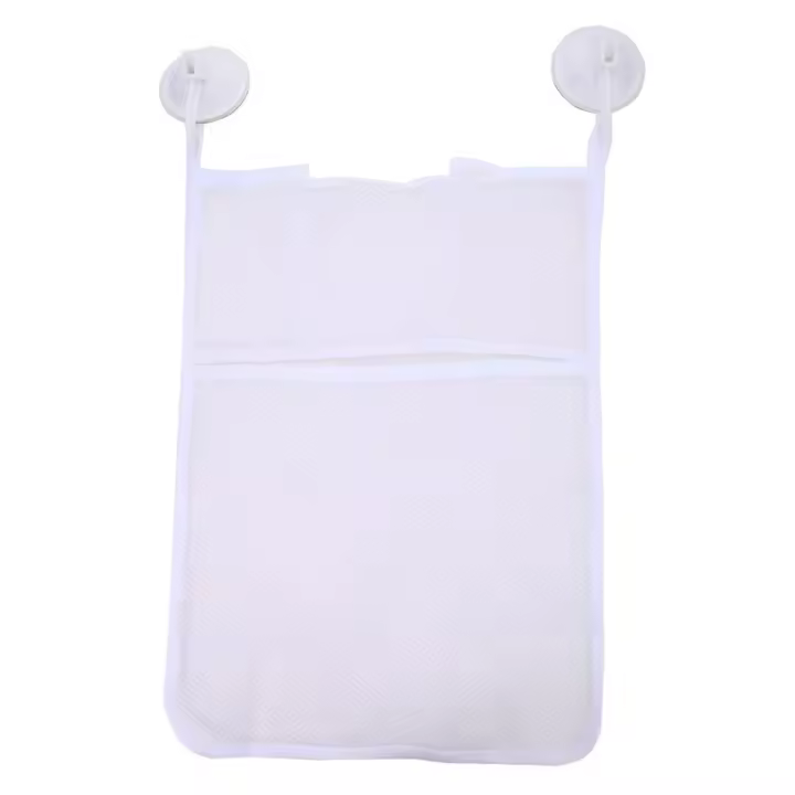 Bolsa De Red Para Juguetes De Baño Para Bebés Con Aspiración De Ventosa Organizador De Muñecas Y Almacenamiento Para Niños En La Bañera - 1