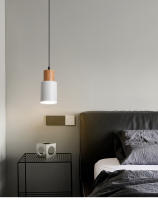 Lámpara Colgante Minimalista Para Dormitorio Y Barra Moderna Nórdica Monohead Small Chandelier Luz De Noche Para Restaurante Y Estudio - details 6