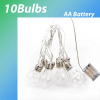 Lámparas De LED Mini Para Decoración De Jardín Y Patio Con Cadena De 4M Luz De Batería Exterior Adaptador USB Para Navidad Bodas Camping - details 1
