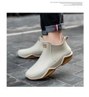 Botas De Lluvia Para Mujer Y Hombre Impermeables Antideslizantes Resistentes Al Desgaste Con Plush Fashion Para Verano E Invierno Protección Del Tobillo - details 20