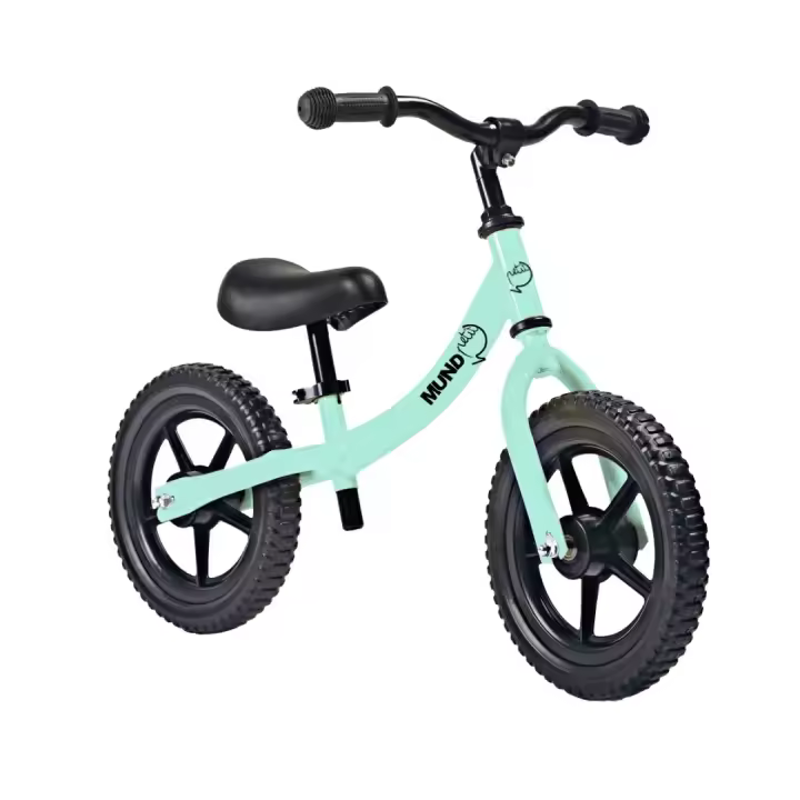 Mundo Petit Starter Mint_ Bicicleta Infantil Sin Pedales para Aprender a Mantener el Equilibrio con Manillar y Sillín Ajustables_ Máx. 25 Kg – Juguetes para Niños de 1.5 a 5 Años - 1