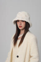 Gorro De Loro De Peluche Con Estampado De Leopardo Para Mujer Gorro De Pescador Redondo Suave Cálido Grueso De Otoño Invierno Para Esquiar - details 1