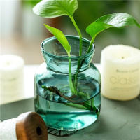 Mini Vaso Nórdico Creativo Botellas De Cristal Para Flores Decoración De Hogar Y Bodas Centros De Mesa Moderno Estilo - details 8