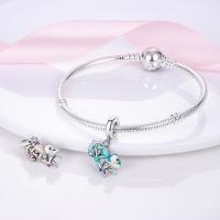 Encanto De Mariposa Cambio De Color Chameleon En Plata 925 Con Cuentas De Zirconia Para Pulseras Originales Y DIY Joyería Fina Regalos - details 2
