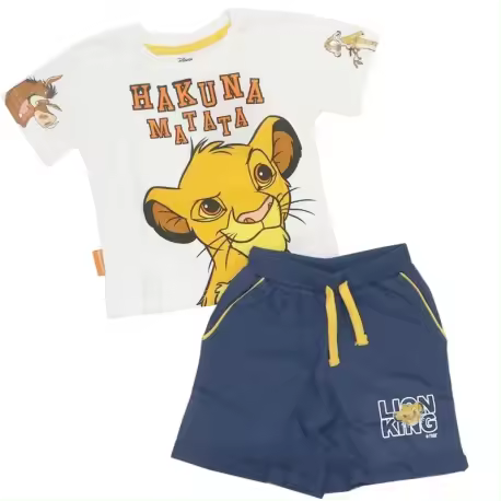 Conjunto de dos piezas Disney - El Rey León 8 años 128cm Raíz MERCHAN-STORE Chándal y Conjuntos de 2 piezas - 1