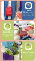 Juguete Educativo De Carreras Para Niños Coche De Rail Modelo Juego De Aventura Interactivo Mecánico De Train Cars Sin Batería - details 5