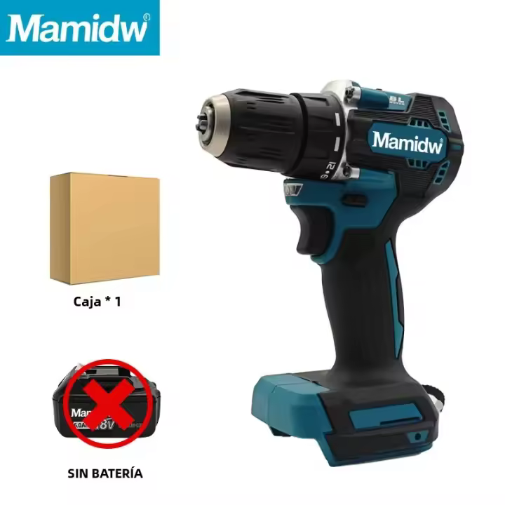 Mamidw DDF487 Destornillador Eléctrico Inalámbrico Recargable 18V Sin Escobillas Para Batería Makita Herramienta De Poder Para DIY En El Hogar - 1