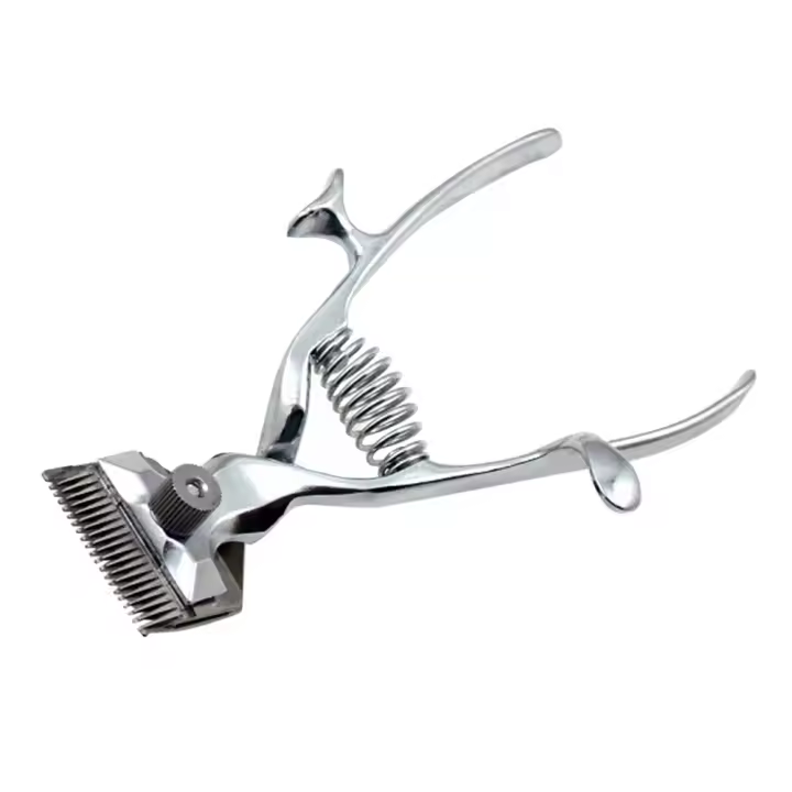 Manual Hair Clipper, Hand Held Hair Clipper, Non-Electric, Low Noise - 1