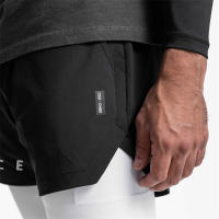 Shorts De Verano Para Hombre Quick Dry Deporte Running Fitness Básquetbol Outdoor Pantalones De Entrenamiento Sueltos Y Transpirables - details 13