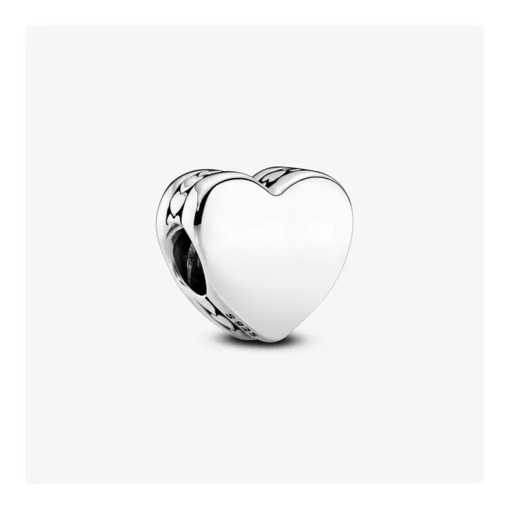 792015 - Charm Corazón Grabable de Pandora en Plata de Ley 792015 PANDORA Raíz Joyas Pandora inicio Charm Pandora Grabado online Mujer Pandora Original - 1