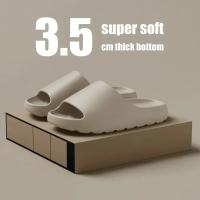 Zapatillas De Verano Para Hombres Calidad Superior Pantuflas Casuales Para Interior Antideslizantes Para Baño Moda Económica - details 3