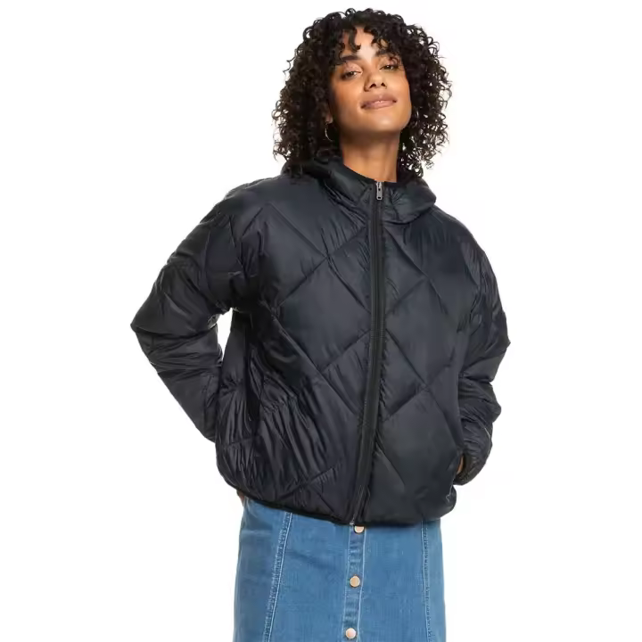 Ropa mujer Chaquetas Roxy Chaqueta Wind Swept Gris - 1