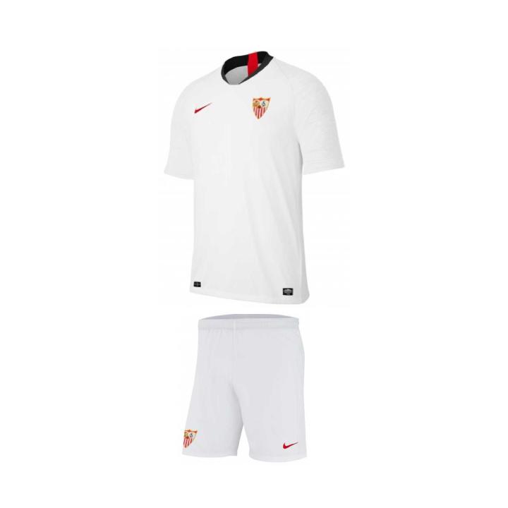 Nike Kit Sevilla FC 1ª Equipación Blanca GS Niño Temp.2019/20
