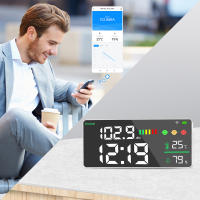 Monitor De Ruido WiFi Dienmern DM165A Con Conexión Tuya Sensor De Temperatura Y Humedad Mètro LED Para El Hogar Inteligente - details 2