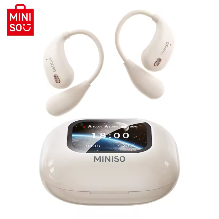 MINISO M95 TWS Auriculares Deportivos Bluetooth 5.4 Inalámbricos Con Micrófono Vida Útil Duradera IPX5 Resistente Al Polvo Y Agua - 1