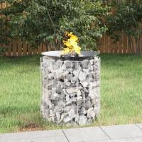 vidaXL Brasero de Gaviones Chimenea Jaula de Piedras Hierro Galvanizado Dimensiones 50 x 50 cm,  50 x 100 cm,  100 x 50 cm y mas - details 3
