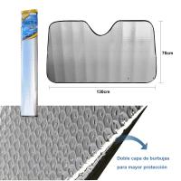 Enerfero-Parasol Coche,Cortinas reflectantes metalizadas para coche,Delantero,Protección Rayos UV Parabrisas. - details 3