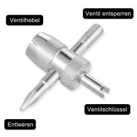 Herramienta De Remoción De Válvula De Neumático 30pcs/set Para Camiones Y Motocicletas Herramienta De Limpieza De Válvulas De Neumático Set De Reparación De Neumáticos - details 4