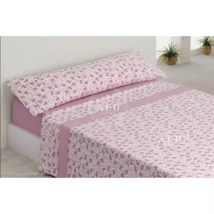 ANGAMA TEXTIL - ALD HOME - 🍀​ Juego de Sábanas de Verano Microfibra - 100% Microfibra - Juego de Sabanas 3 piezas - Bajera Ajustable- Colores Verano - Extra Suaves - 1
