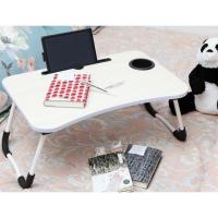 Mesa De Cama Plegable Portátil Multifunción 60Cm X40Cm,Mesa de ordenador ajustable portátil de escritorio girar mesa de cama para PC  , Auxiliar Mesa portátil para Sofá - details 3