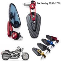Espejo Retrovisor Trasero Para Motocicleta 2023 Nuevo Patrón De Fibra De Carbono Manillar Espejo Modificado Invertido Accesorios De Motocicleta - details 0