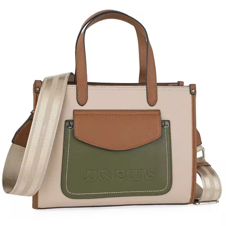 Bolso Bandolera Cleveland Mujer Lois Beige - 1