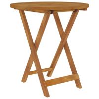 vidaXL Comedor de jardín plegable 3 piezas madera maciza de acacia - details 1