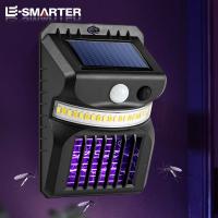 Lámpara Solar LED Mosquitera UV Con Electrochocolate Inteligente De Inducción Humana Luz Exterior Impermeable Para Exterior - details 0