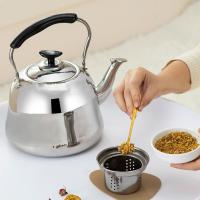 Hervidor De Agua De Acero Inoxidable Con Silbido Gran Capacidad Kettle Para Estufa De Gas Y Inducción Base Calefactor Rápido - details 7