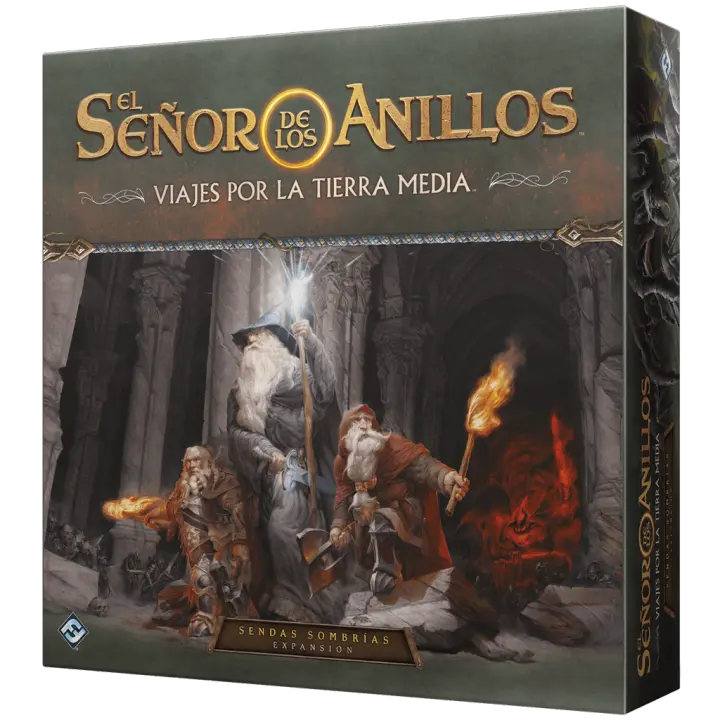 Sendas sombrias, Expansion de Viajes sobre la Tierra Media, El Señor de los anillos Juego de mesa FANTASY FLIGHT GAMES - 1