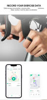 Anillo Inteligente De Salud Vintage Para Hombres Y Mujeres Anillo De Dormir Con Batería Duradera Tracker De Actividad Rastreador De Pasos Rastreador De Distancia Rastreador De Calorías Tamaños S M L Colores Oro Plata Negro - details 7