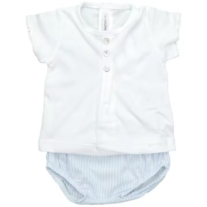 Calamaro conjunto de bebe niño  de camiseta y pololo - 1