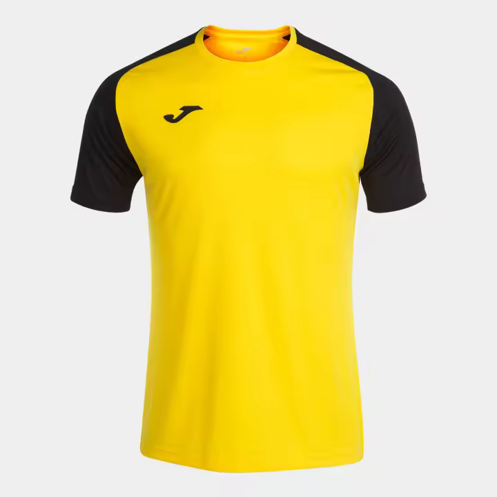 Camiseta M/C Hombre Joma Academy IV 101968 Amarillo Negro 901 Ligera - 1