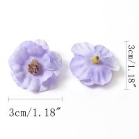 50PCs Cabezas De Rosas Artificiales Miniatura En Seda Para Decoración De Hogar Bodas Artesanía Corona Regalos Accesorios - details 2