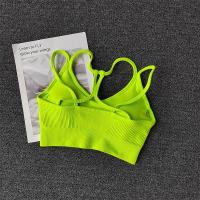 Sudadera Deportiva Transpirable Para Mujer Top De Gimnasio Push up Sin Costuras Yoga Shockproof Fitness 92% Nylon 8% Spandex - details 3