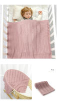 Manta De Punto Para Bebé 90*70cm Unisex Nueva Vida Cuna Carrito De Compras Envolver Abrazar Acolchado Para Niños Y Niñas - details 10