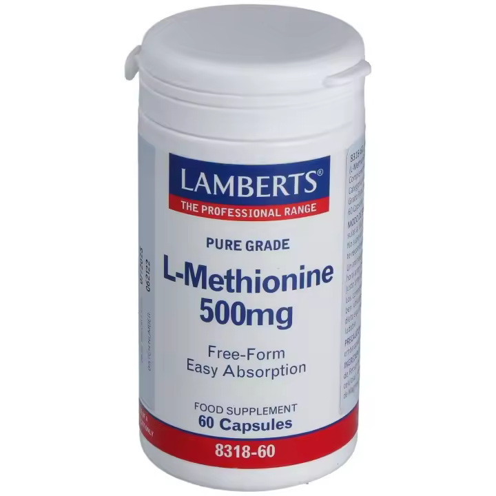 Lamberts L-Metionina 500Mg 60 Caps - 1