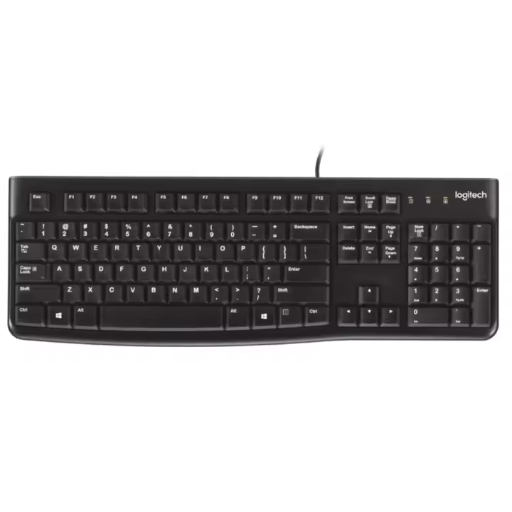 TECLADO LOGITECH K120 OEM USB NEGRO - 1