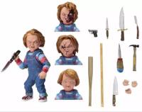 NECA Muñeca De Luxo De Chucky Revival Muñeca De Terror De Artista Hecha a Mano Modelo De Resina 12cm Para Coleccionistas Adultos - details 0
