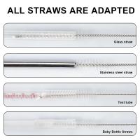 Limpieza De Botellas Y Tubos Con Cepillo De Acero Inoxidable Set De 10 Pinceles Suaves Para Vajilla Y Vidrio Herramienta De Cocina Ecológica Y Duradera - details 8