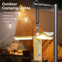 Linterna Portátil Recargable 3500mAh LED Para Acampar Y Viajes Plegable Con Luz De Emergencia USB Para Estudiantes Y Dormitorios - details 1