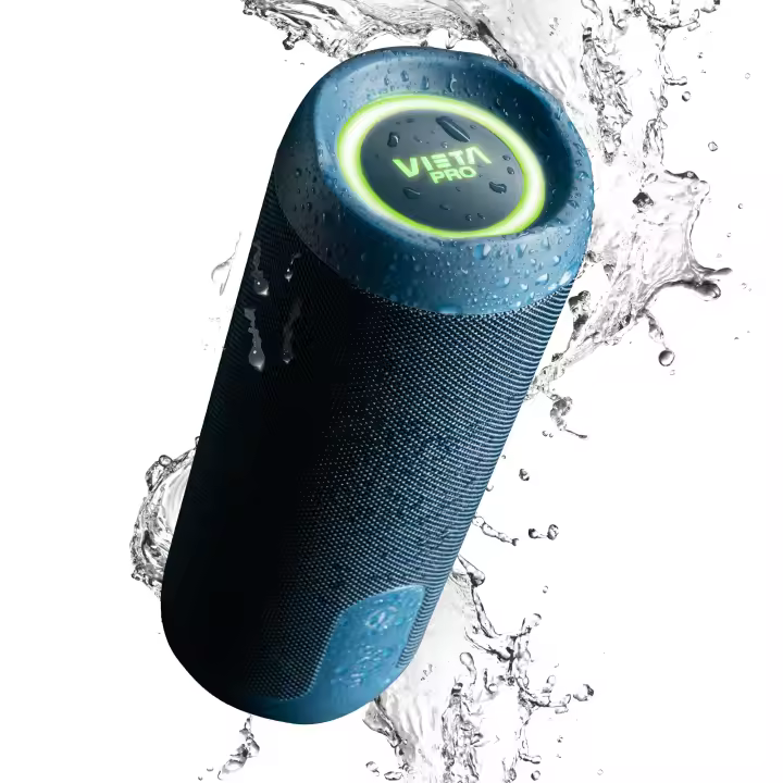 Vieta Pro Goody 4 | Altavoz Portátil Bluetooth 5.3 Potente 25W, Resistente al Agua, 13H Batería, Micrófono, Luces RGB, TWS, Compatible con Alexa y Siri - 1
