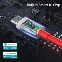Cable De Carga Rápida Tipo C USB SUPERVOOC 2.0 80/100W Para OnePlus 9R 10 pro 10R 11 11R 12 13 Nord 2T 3 CE Cable USB C De PVC - details 4