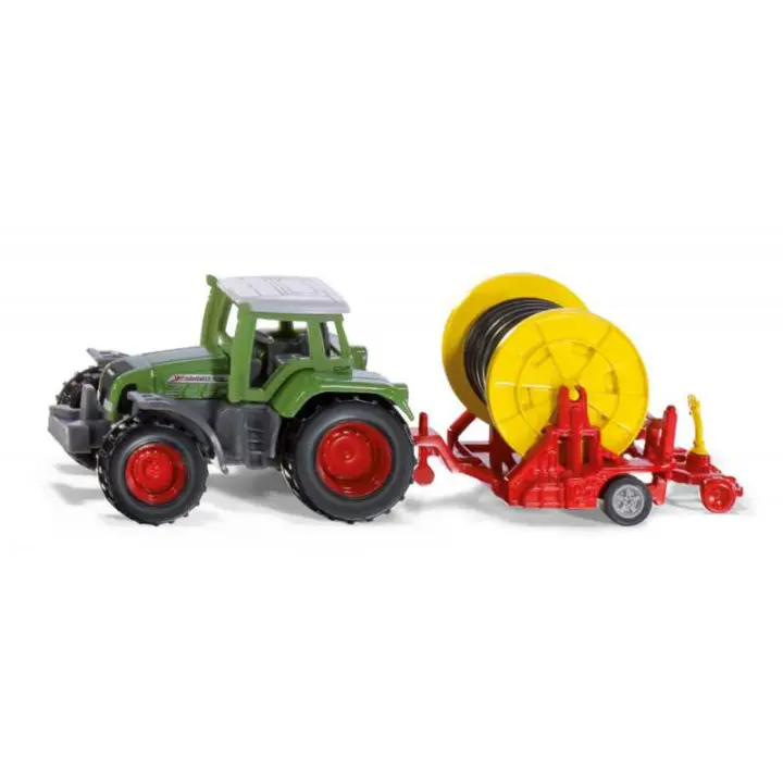 Siku Tractor Fendt con Carrete de Riego - Juguete Educativo para Niños - 1