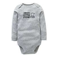Bodysuits De Bebé Unisex Para Recién Nacidos 100% Algodón Ropa De Bebé Suave Con Diseño De Dibujos Animados Para Primavera - details 5
