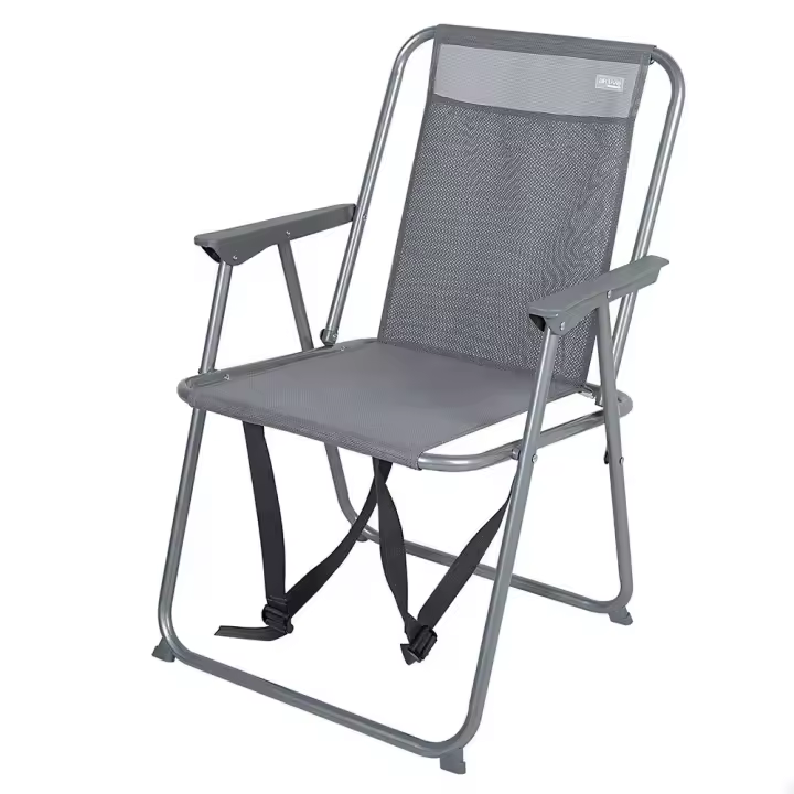 Aktive 62356 Sillón Plegable Fijo Gris - 1
