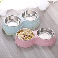 Tazas De Alimentos Y Agua Para Mascotas Doble Acero Inoxidable Alimento Y Agua Para Perros Gatos Pupusas Accesorios Pequeños Para Perros - details 30