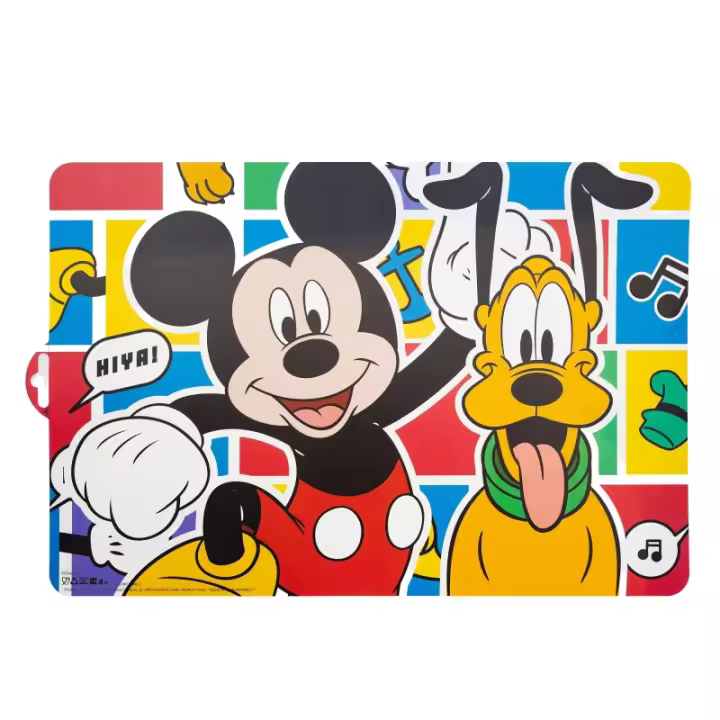 Mantel Mickey Individual plastificado para mesa Infantil, 28 x 42 cm, HECHO EN ESPAÑA, Stor - Kiglam - 1