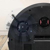 5-in-1 Robot Vacuum Cleaner With Led Atmosphere Lights - Black Color - details 2