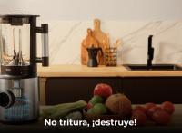 Batidora de vaso Cecotec Grand Katana 2700MAX Total Destroy B, 2700W potencia máxima, Tecnología contrarrotante TotalDestroy, cuchilla de 8 hojas recubrimiento titanio negro y jarra termorresistente vidrio fundido, 1,8 L capacidad, 5 Velocidades + Turbo - details 0